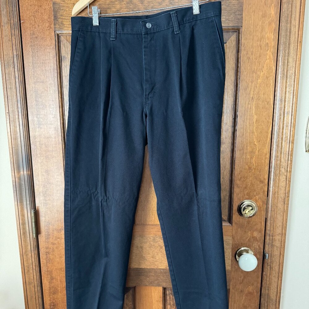 #1 Lee Navy Blue Chinos Size 34 x 32